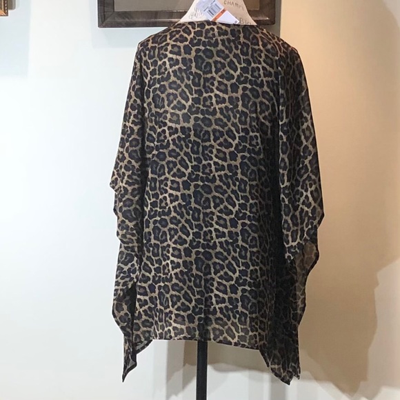 Michael Kors Animal Print  Ring Embellished Sz S/M - Picture 5 of 7